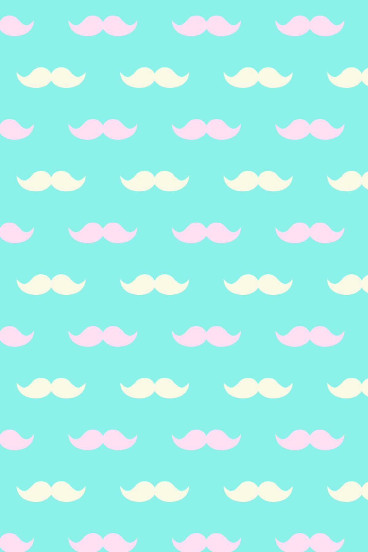 1200x1800 Makena on • Phone Cases • | Cute blue wallpaper, Mustache