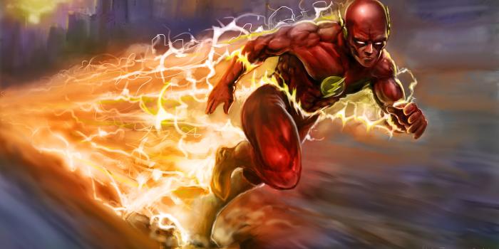 5000x2866 The Flash Running Artwork 5k, HD Artist, 4k Wallpapers, Images