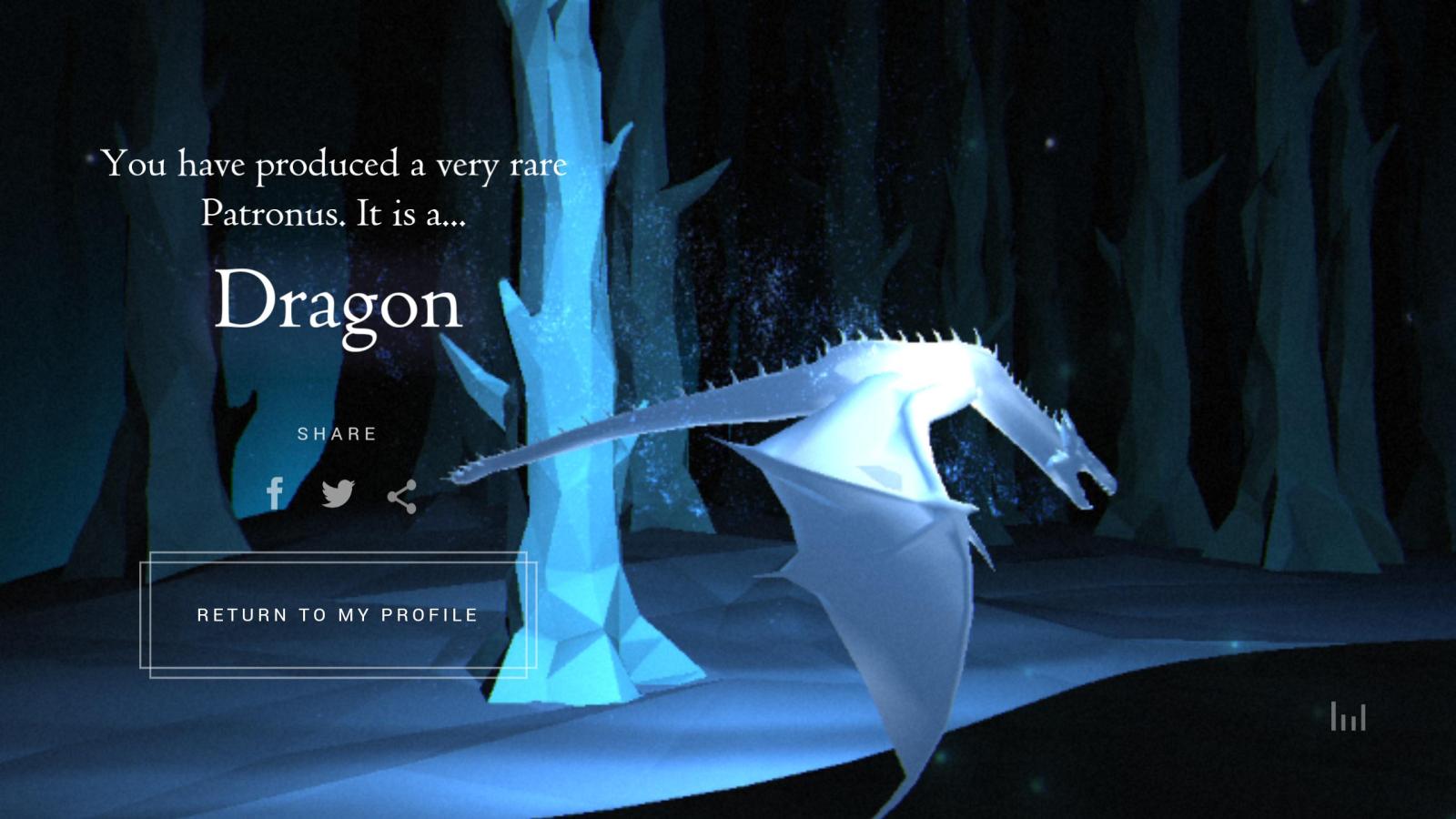2560x1440 Pottermore - what's your Patronus? | NeoGAF