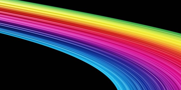2400x1800 Blue, pink, red and yellow optical LED logo HD wallpaper | Wallpaper