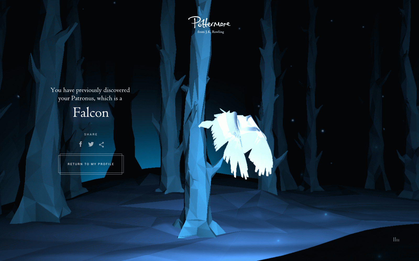 2560x1600 Pottermore - what's your Patronus? | NeoGAF