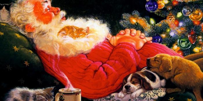 1920x1200 Santa Coca Cola Wallpaper