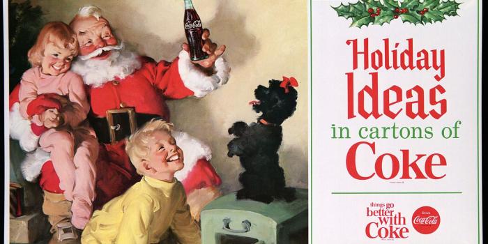1367x752 20 vintage Santa Claus illustrations by Coca-Cola20 vintage Santa