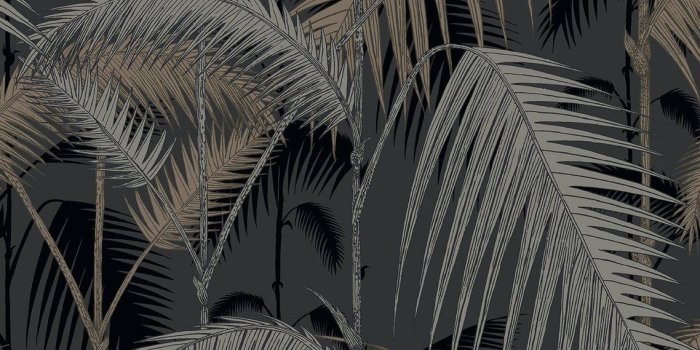 1138x1400 Cole & Son PALM JUNGLE METALLIC WALLPAPER