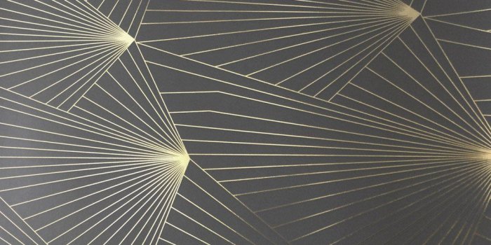 1000x1000 Gold and lead grey wallpaper | Metallic wallpaper | Erica Wakerly