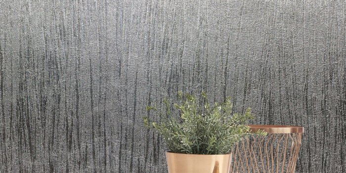 1600x1600 Crown Lustre Texture Silver Foil Metallic Wallpaper