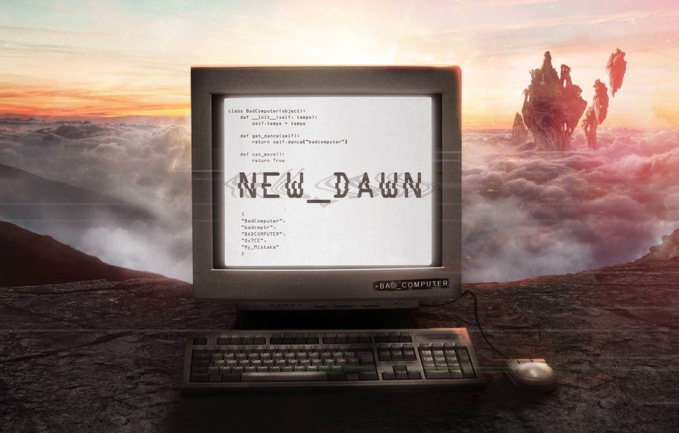 1332x850 Wallpaper Music, Cover, Monstercat, Bad Computer, New Dawn images