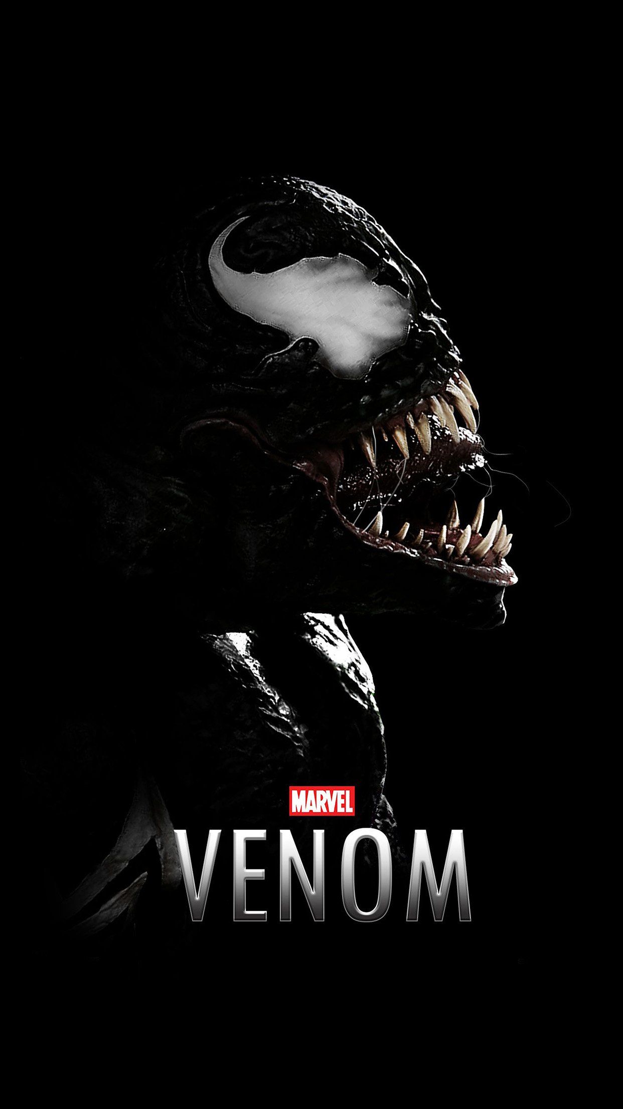 1242x2208 iPhone7papers.com | iPhone7 wallpaper | bg49-venom-dark-marvel-hero