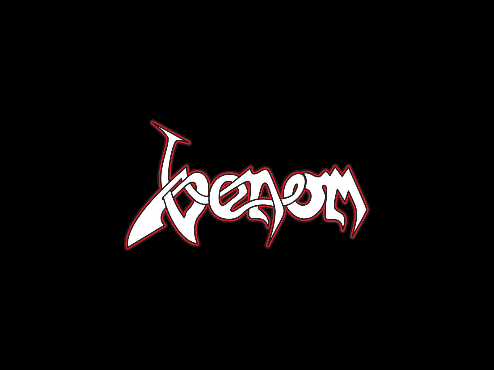 1600x1200 Venom logo and wallpaper | Band logos - Rock band logos, metal bands