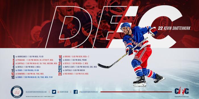 2560x1440 New York Rangers Schedule Wallpaper – December 2017 - Cleared for