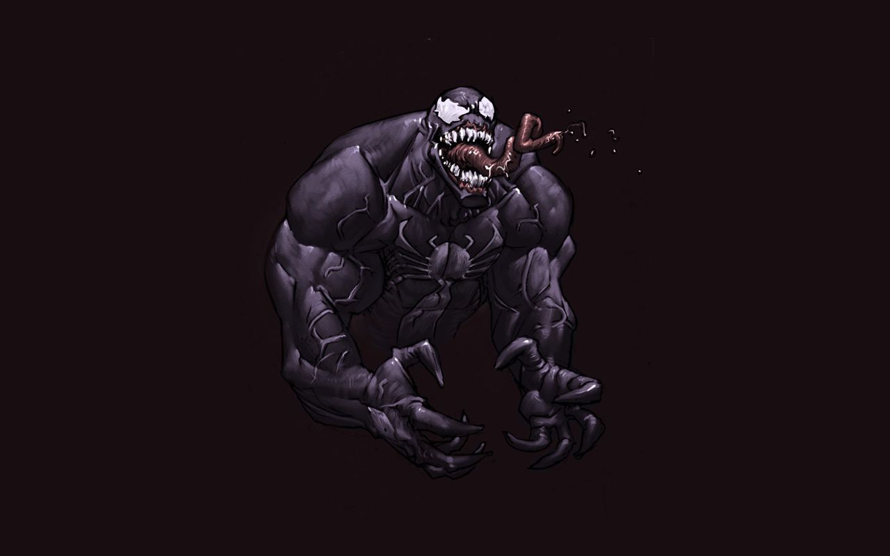 1280x800 Venom Logo Desktop Wallpaper - Wallpapers Browse