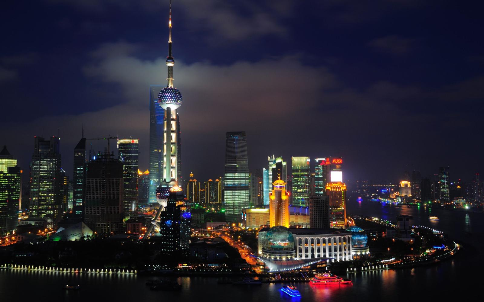 2560x1600 Shanghai Nights China Wallpapers | HD Wallpapers | Shanghai