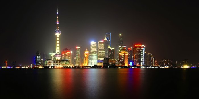 3072x1728 Shanghai Night HD Wallpaper, Background Images