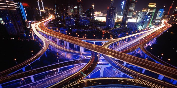 1280x800 Shanghai Night Skyf HD Wallpaper, Background Images