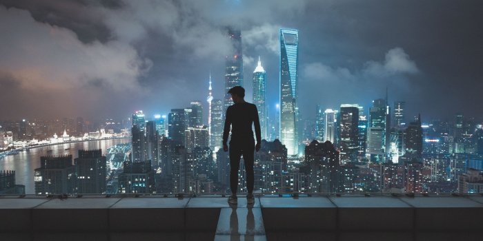 2048x1367 Wallpaper of Cityscape, Shanghai, Night background & HD image