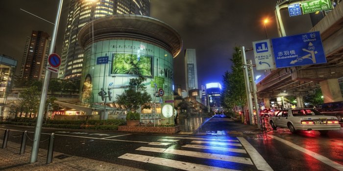 2560x1600 Shanghai at Night widescreen wallpaper