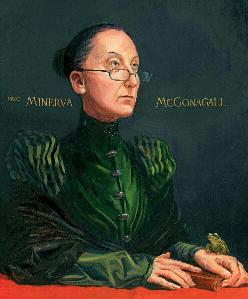 868x1043 Jim Kay's Harry Potter illustrations : Professor McGonagall | HP