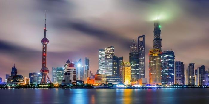 1920x1080 Buildingd Tag wallpapers: Shanghai Night Buildingd Lake Lights