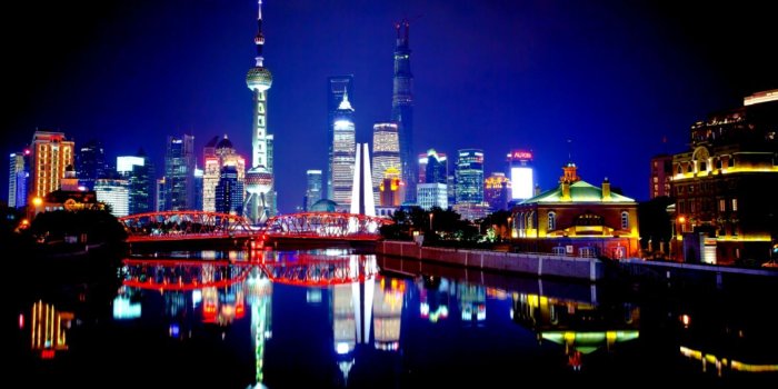 1488x1062 Travel World Shanghai Night Cityscapes China Hd Wallpaper