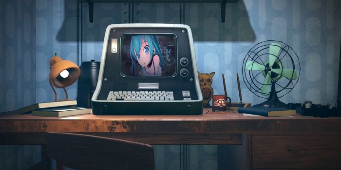 1502x840 Hatsune Miku in Fallout 76 Animated Wallpaper - Animated Live
