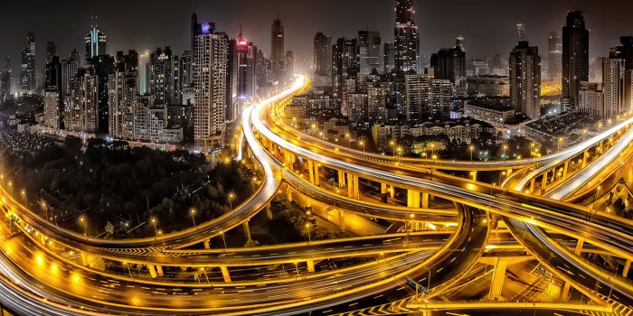 1500x1000 Photo Wallpaper Shanghai At Night | Shop now!