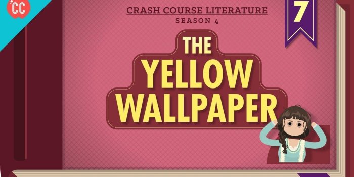 1280x720 The Yellow Wallpaper: Crash Course Literature #407