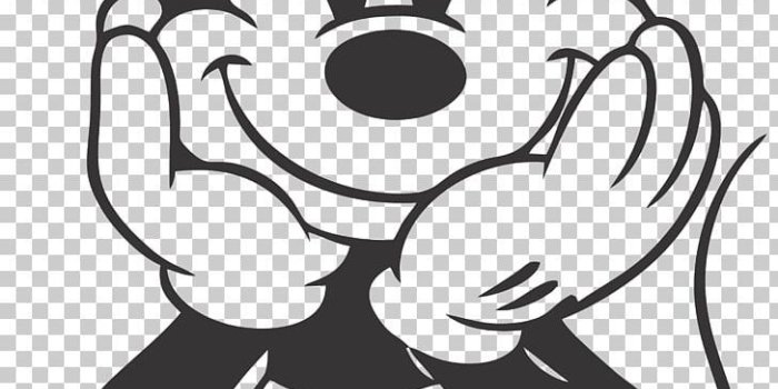 728x1203 Mickey Mouse Minnie Mouse Black And White Drawing PNG, Clipart