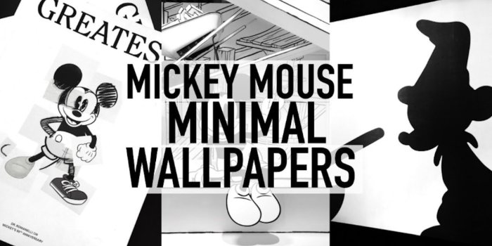 1280x720 MINIMAL MICKEY MOUSE WALLPAPERS