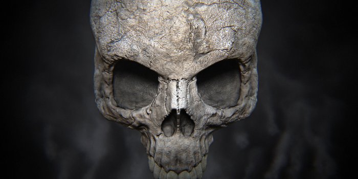 3840x2160 Evil Skull 4K wallpaper