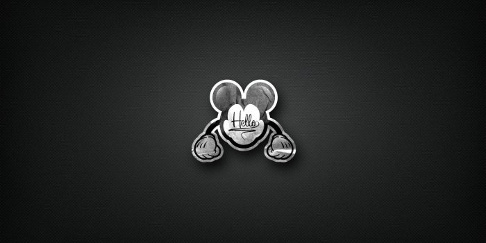 1920x1200 Group of Wallpaper Mickey Mouse Minimalist