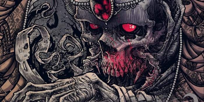 2880x1620 dark, Skull, Evil, Horror, Skulls, Art, Artwork, Skeleton Wallpapers