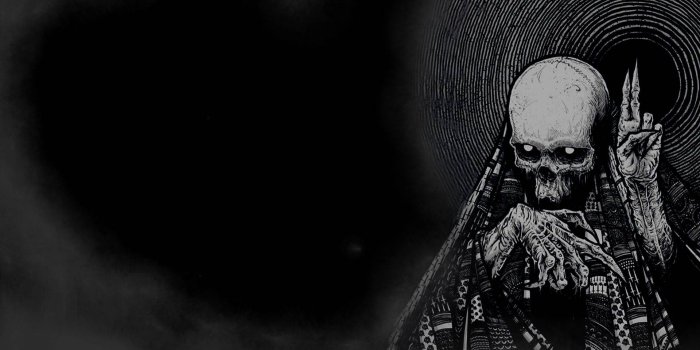 1920x1080 Evil Dark Skull Wallpaper