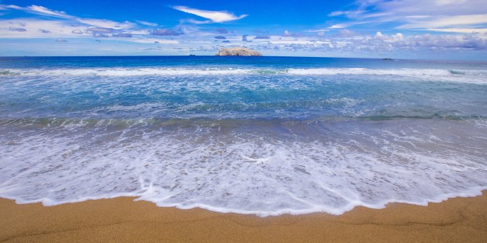 3840x2160 Playa Peña Blanca Manzanillo Colima Mexico Bridal Beach Ocean Waves