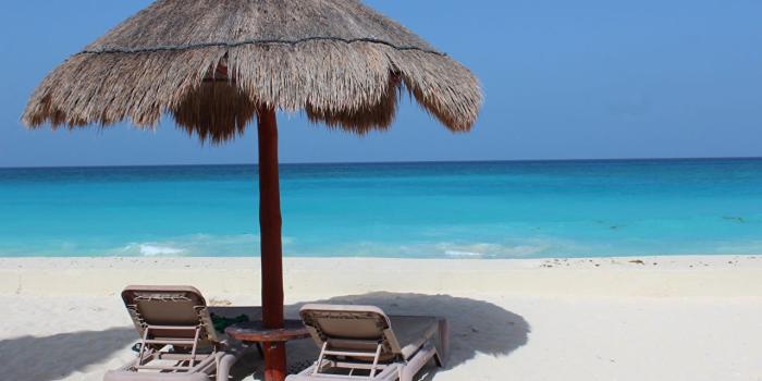 1280x853 Desktop Wallpapers Mexico Cancun Beach Sea Nature Sand Sunlounger