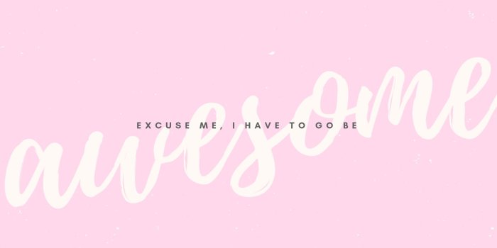 1920x1080 Pink Pastel Script Awesome Motivational Quote Desktop Wallpaper ~ A