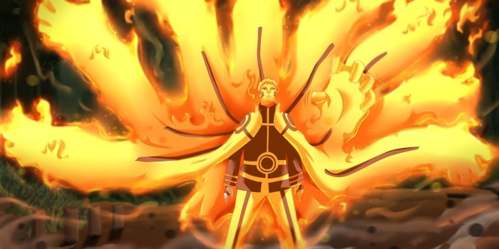 1920x1080 Uzumaki Naruto Nine-tails Chakra Mode Naruto 1080p - Naruto Hokage