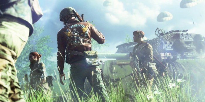 1332x850 Wallpaper soldiers, tank, Battlefield 5, Battlefield V, pashutili