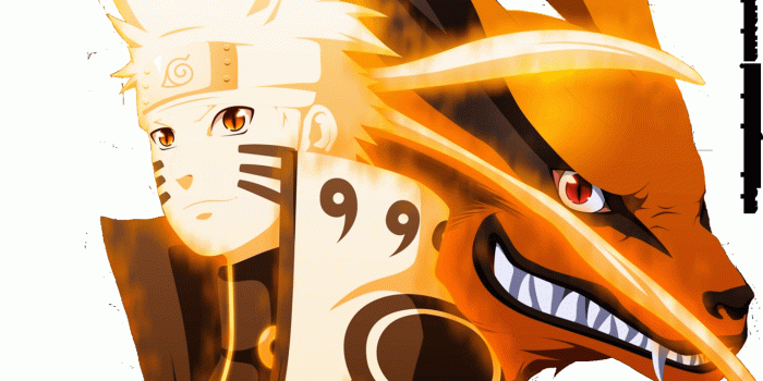 1366x768 Naruto Kurama Mode Desktop Background