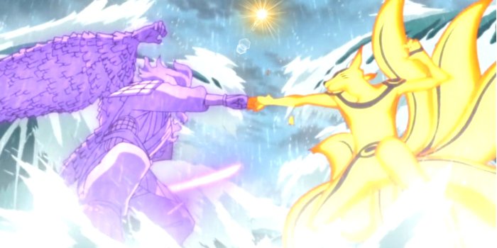 1366x768 Kurama And Susano, Kyuubi, Uzumaki Naruto, Naruto Shippuuden