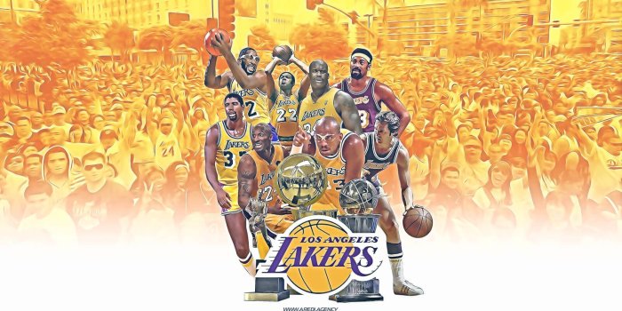 1600x900 Los Angeles Lakers, wallpaper, design, sport, basketball, champion