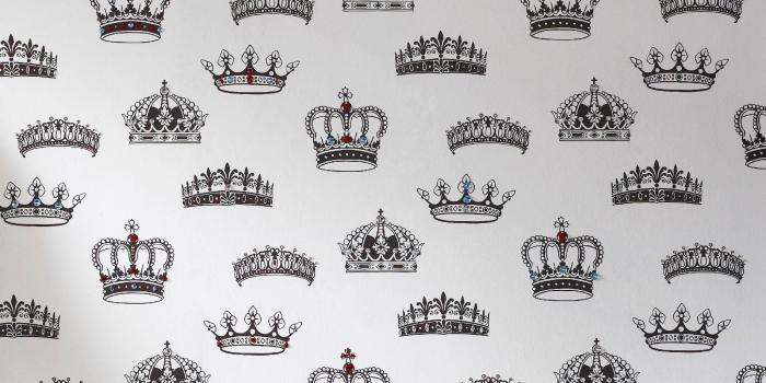 2000x1582 Crown Vector Wallpaper - Black And White Queen Crown (#2045713) - HD