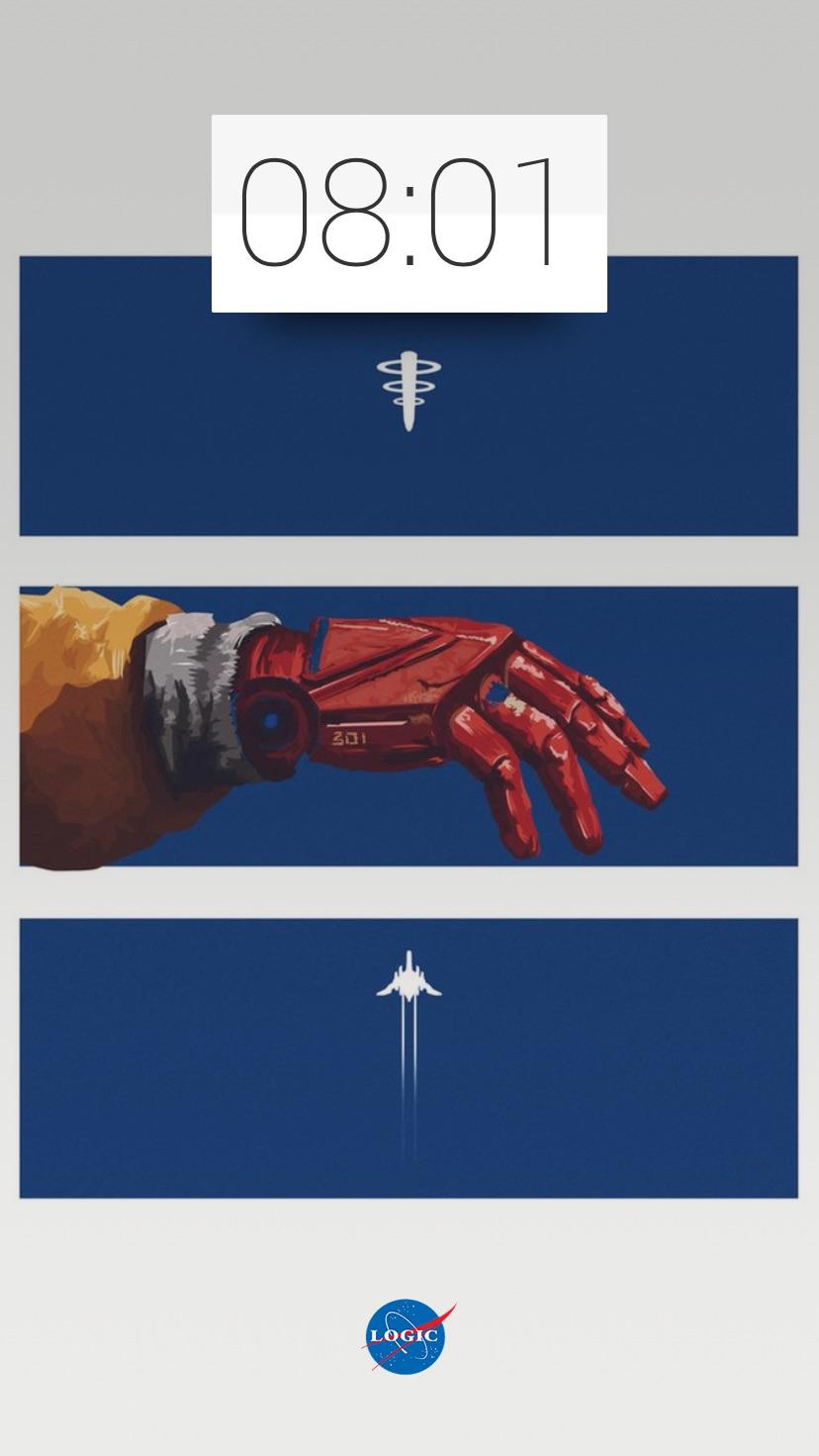 828x1472 In love with my Logic's Everybody album inspired lock screen. PLP