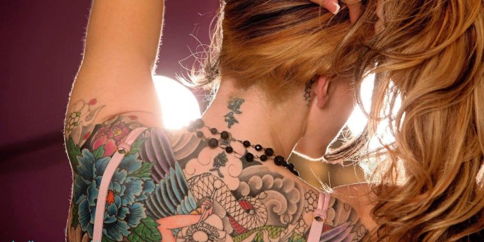 1366x768 3D Wallpapers: photos-of-3d-tattoos-hd-3d-tattoo-girls-designs