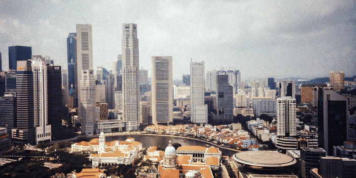 3840x2160 Downtown Singapore Grainy [3840x2160] #Music #IndieArtist #Chicago