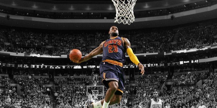 2347x1611 LeBron James slamdunk wallpaper, LeBron James, NBA, basketball HD