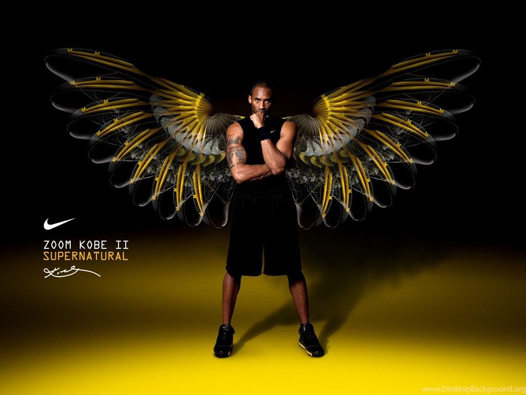 1024x768 Basketball Players Kobe Nike Wallpapers HD. Free Desktop Backgrounds