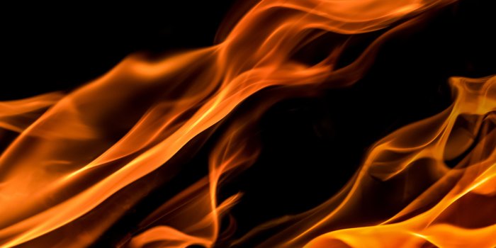 3840x2160 Red and black Nike textile, digital art, minimalism, fire, black