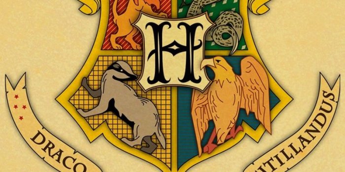 800x1131 US $1.56 21% OFF|Harry Potter Wall Stickers  Gryffindor/Ravenclaw/Hufflepuff/slytherin retro poster 4 magic College  Wallpaper room wall Decoration-in