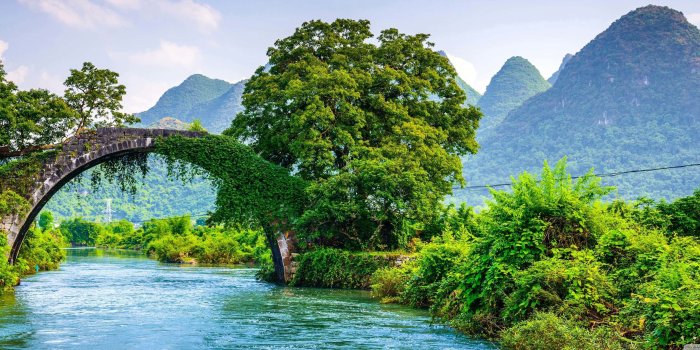 3840x1600 Yulong Bridge, China ❤ 4K HD Desktop Wallpaper for 4K Ultra HD TV
