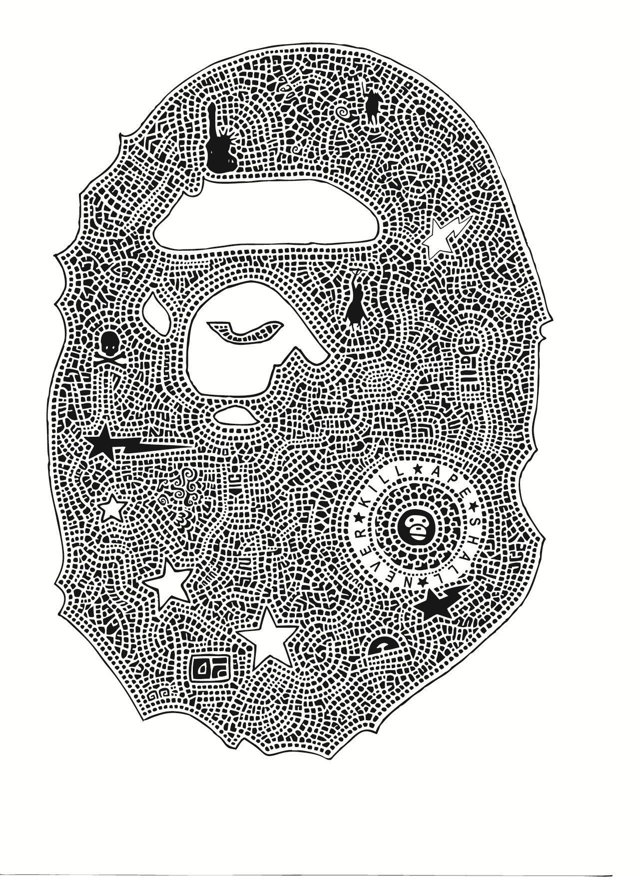 1275x1755 Bape Wallpaper For Room - (50+) Group Wallpapers